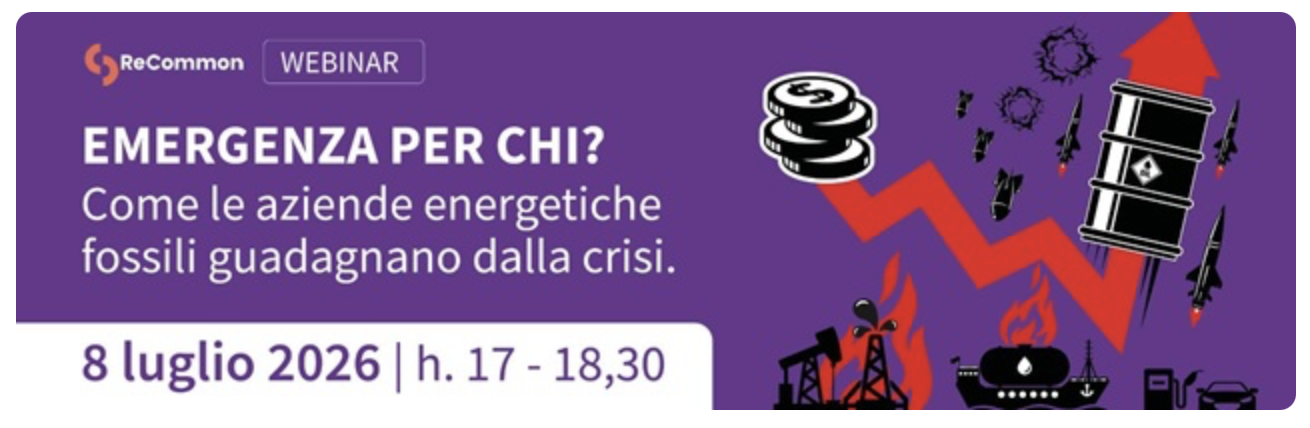 Emergenza per chi? Come le aziende energetiche fossili guadagnano dalla crisi